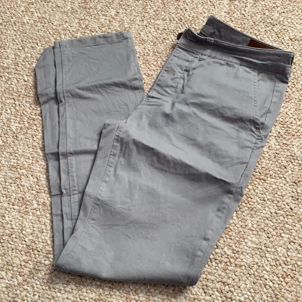 Mens gray khakis